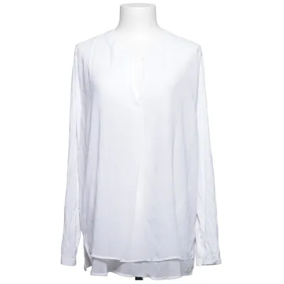 Blouse (Blanc) de Gina Laura Élasthane, Polyester, Viscose