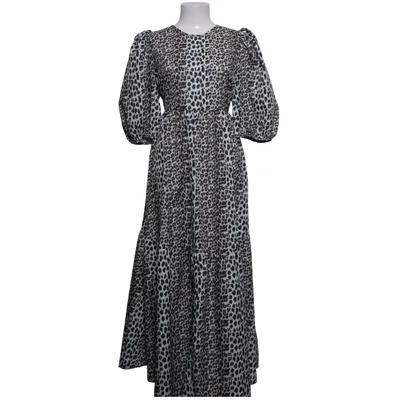 Maxikjole (Beige, Sort, Hvid, Flerfarvet) fra Notes du Nord Elastan, Polyester