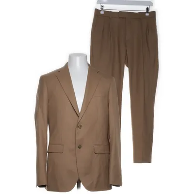 Kostym (Brun) från Bläck Ull, Polyester, Viskos