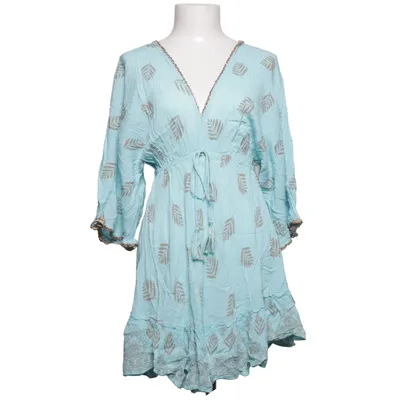 Strandkleid (Blau, Mehrfarbig) Viskose
