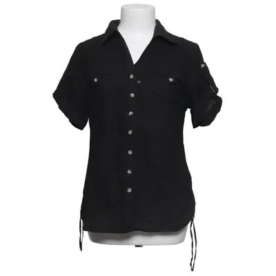 Korte mouwen shirt (Zwart) van Cheer Katoen