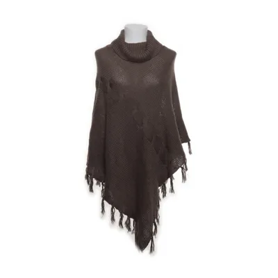 Poncho (Brun) fra Okay Akryl