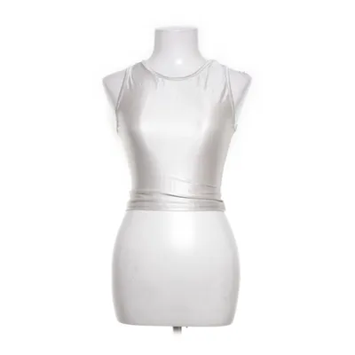 Débardeur (Argent) de PrettyLittleThing Élasthane, Nylon