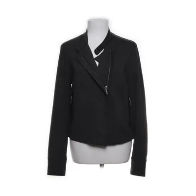 Bikerjacka (Grå) från One Two & Luxzuz Viskos, Polyamid, Elastan