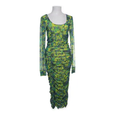 Jurk (Blauw, Groen, Geel) van Ganni Polyamide, Elastaan
