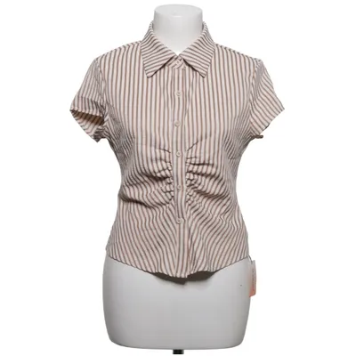 Kortärmad skjorta (Beige, Brun) från Forever 21 Polyester