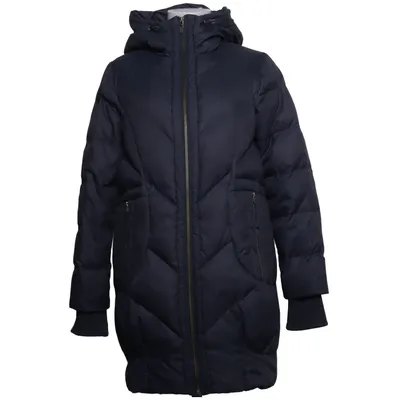 Down coat (Blue) from Crocker Down, Feather, Polyester