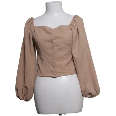 Haut (Beige) de Zara Coton, Polyester