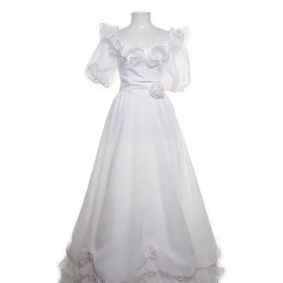 Robe de mariée (Blanc, Rose) de Ellis Polyester