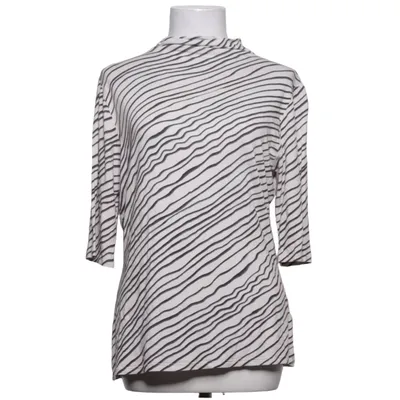 Polotröja (Vit, Svart) från No Man's Land Elastan, Polyuretan, Viskos