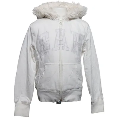 Huvtröja (Vit) från Gap Kids Akryl, Bomull, Polyester