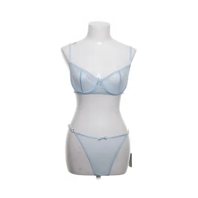 Ondergoed set (Blauw) van Gianna Bellucci Elastaan, Polyamide