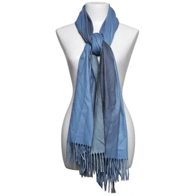 Schal (Blau, Grau) von Cashmere Kaschmir