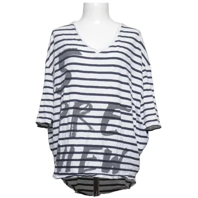T-shirt (Weiß, Blau) von 5 Preview Baumwolle, Polyester