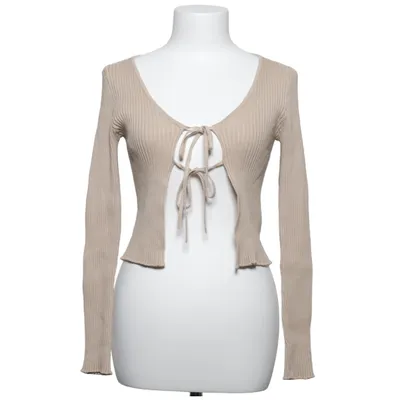 Cardigan (Beige) from Tally Weijl Cotton, Polyamide, Viscose