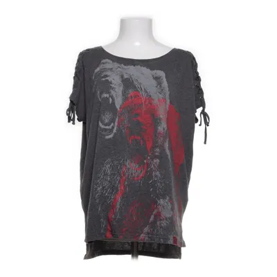 T-shirt (Gray, Red, Multicolored) from EMP Cotton, Polyester