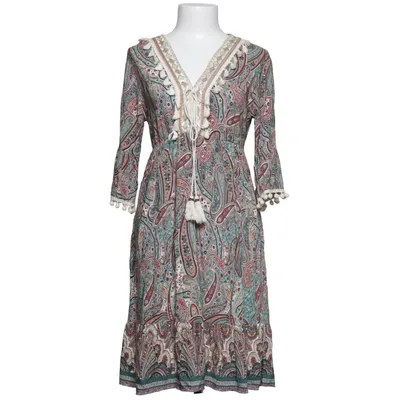 Jurk (Groen, Meerkleurig) van Made in italy Viscose