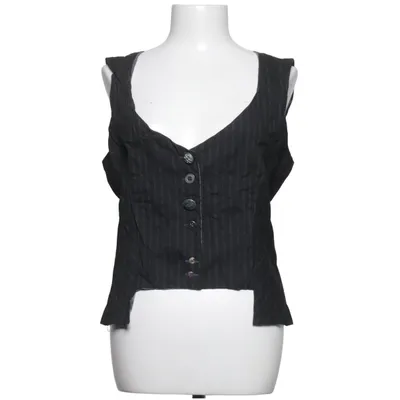 Suit vest (Black) from Elisa Cavaletti Elastane, Polyester, Viscose