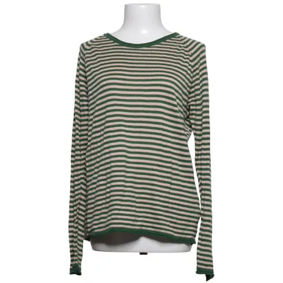 Lange mouwen shirt (Groen, Beige) van Basic Apparel Organisch katoen