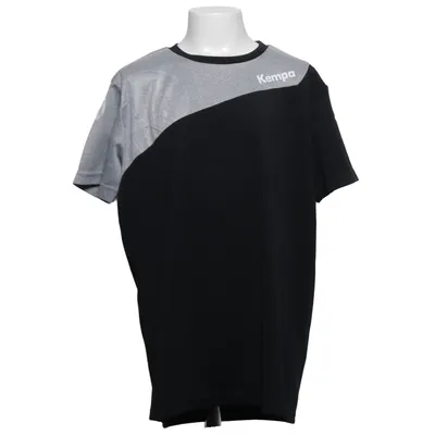 T-shirt (Sort, Grå) fra Kempa Polyester