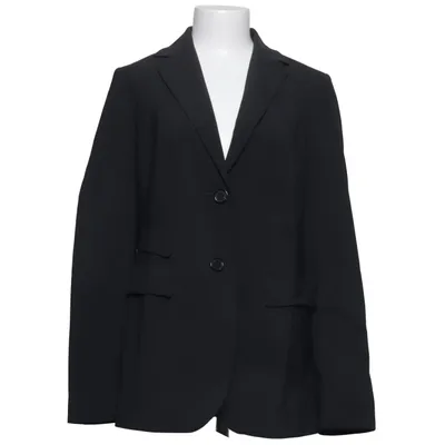 Blazer (Noir) de DinoModa Élasthane, Polyester, Laine