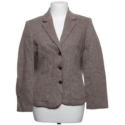 Blazer (Brun) fra United Colors of Benetton Polyamid, Silke, Viscose, Uld