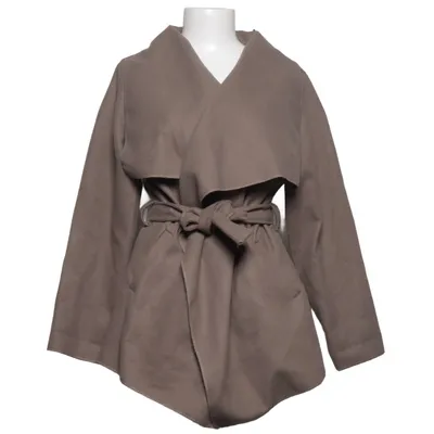 Coat (Beige) Elastane, Polyester