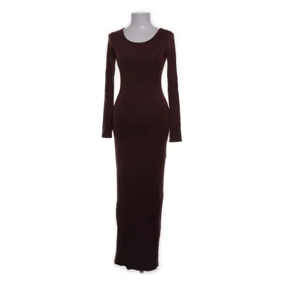 Långklänning (Brun) från Shein Elastan, Viskos