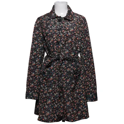 Skjortekjole (Sort, Flerfarvet) fra F&F Polyester