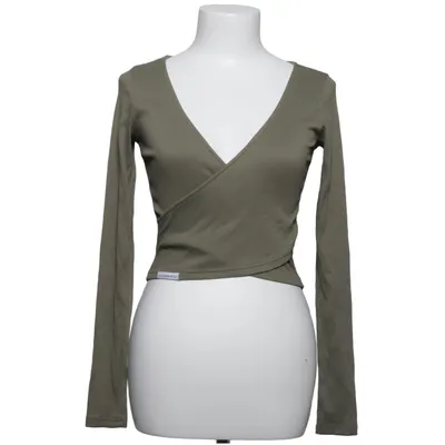 Wrap top (Green) from Swedish Fall Elastane, Polyamide