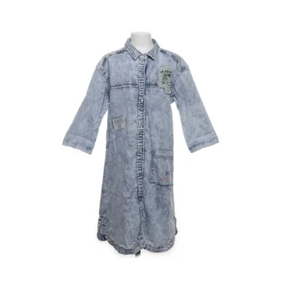 Denim jurk (Blauw) van Garcia Jeans Katoen, Elastaan