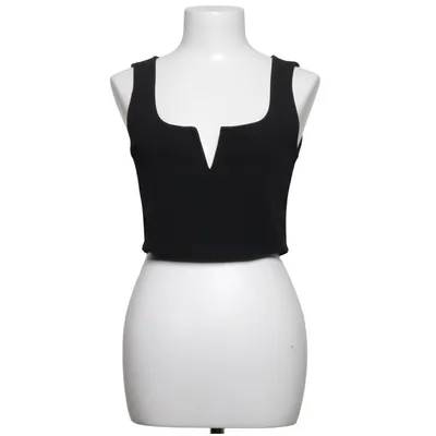 Crop top (Zwart) van NLY One Elastaan, Polyester