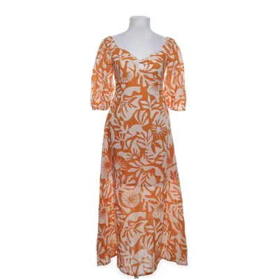 Långklänning (Orange, Vit, Flerfärgad) från Billabong Bomull