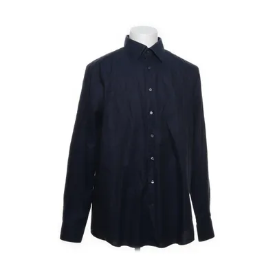 Shirt (Blauw) van Suitsupply Katoen