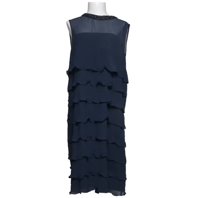 Dress (Blue) from 123 Cotton, Polyester, Silk, Viscose