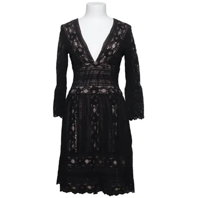 Robe (Noir, Beige) de Apart Glamour Coton, Polyamide, Polyester