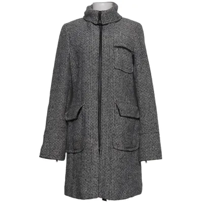 Jas (Zwart, Wit) van Riley Woman Acetaat, Acryl, Polyester, Wol