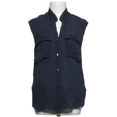 Top (Blau) von Mauro Grifoni Seide