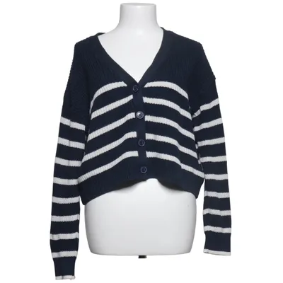 Strickjacke (Blau, Weiß) von Up2Fashion Baumwolle