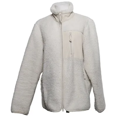 Fleecejacka (Beige) från A Day's March Bomull, Polyamid, Återvunnen polyester