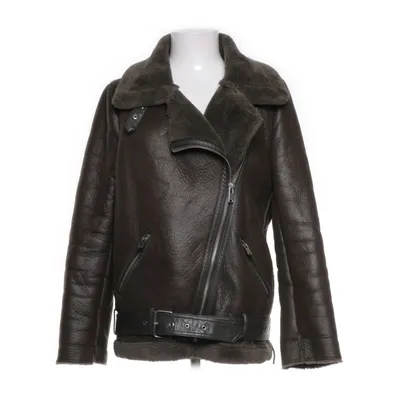 Shearling jacket (Brown) from Zara