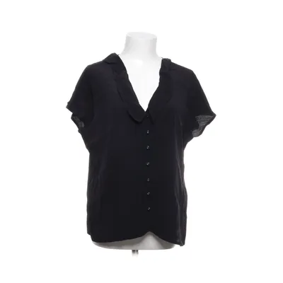 Chemise à manches courtes (Noir) de Masai Viscose, Laine