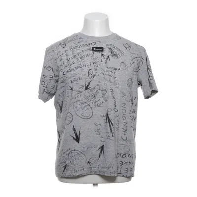 T-shirt (Grå, Sort) fra Champion Bomuld, Polyester