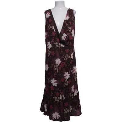 Robe longue (Marron, Rose, Blanc) de Canda Polyester, Viscose