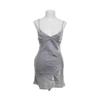 Jurk (Grijs) van Divided by H&M Viscose, Polyester