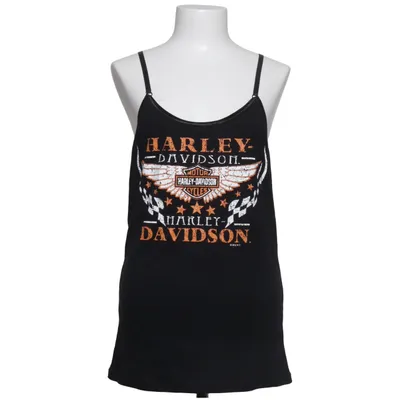 Linne (Svart, Orange) från Harley Davidson Bomull