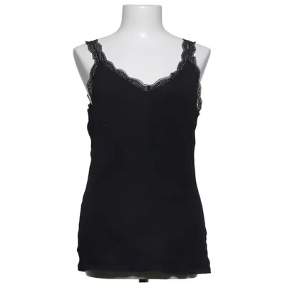 Tanktop (Sort) fra Uniqlo Bomuld, Elastan, Modal, Polyamid