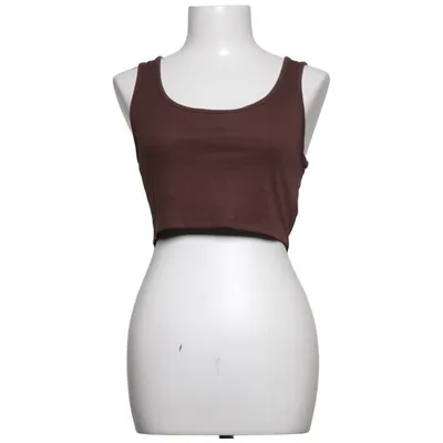 Crop top (Brun) från Streetwear Society Elastan, Polyester
