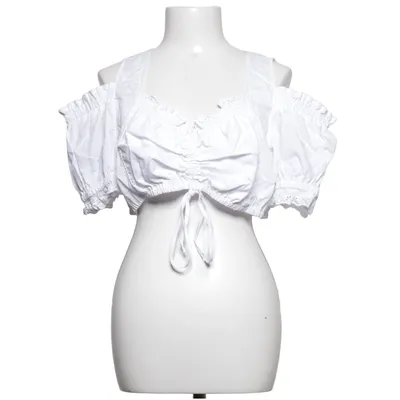 Dirndl blouse (White) from Country Line Cotton, Polyester