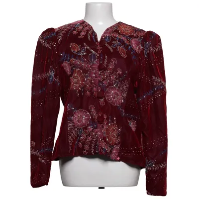 Jakke (Rød, Flerfarvet) fra Set Acetat, Akryl, Nylon, Polyester